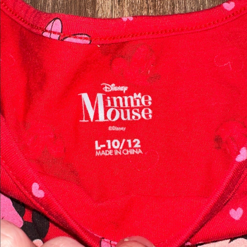 Disney‎ Minnie Mouse Dress Kids Girls size L 10/12 - Picture 2 of 5
